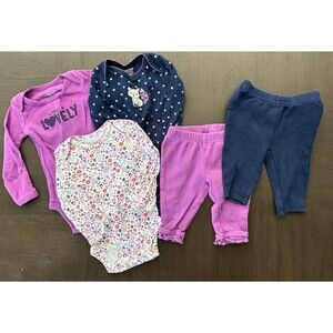 Adorable Girls Newborn Clothing Set by Just One You- Fox and Floral